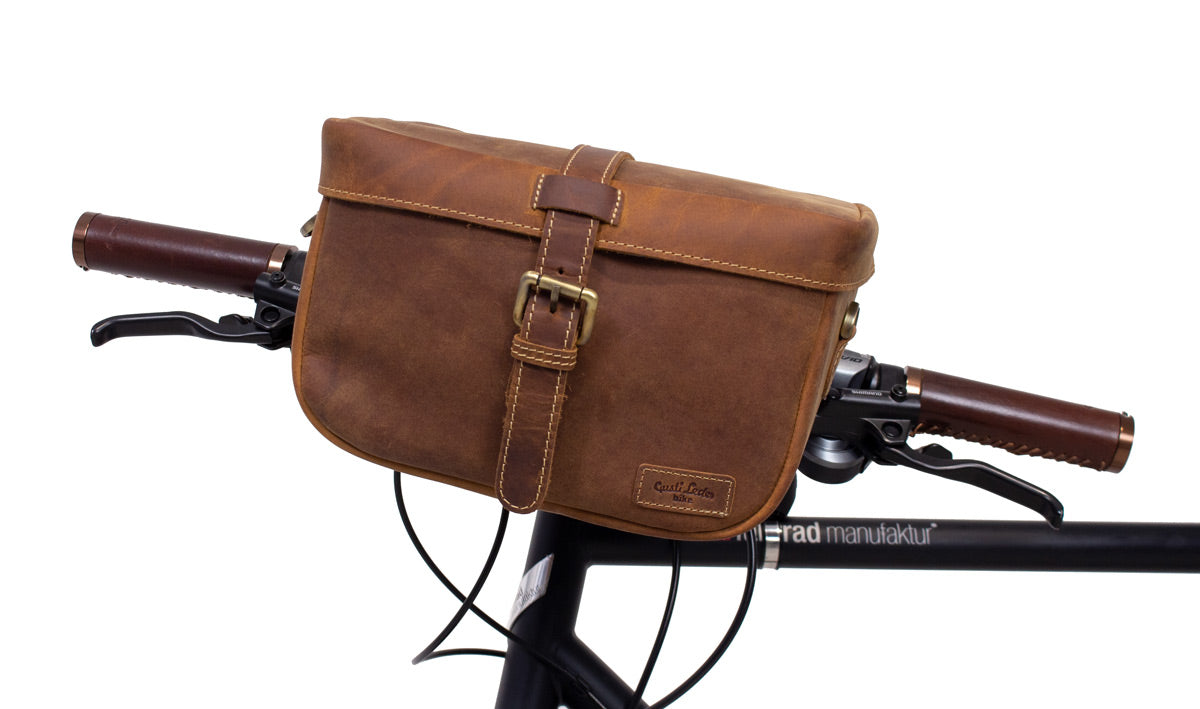 Fahrrad Lenkertasche Klickfix Lenkertasche Leder Fahrradtasche